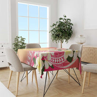 Aloha Hawaii Festive Tablecloth Frangipani Lace Classic - Spring Vibes LT7 - Polynesian Pride