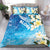 Aloha Hawaii Festive Bedding Set Frangipani Lace Classic - Oceanic