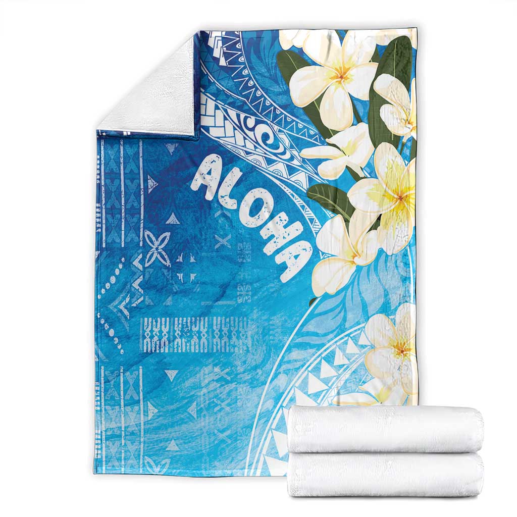 Aloha Hawaii Festive Blanket Frangipani Lace Classic - Oceanic LT7 - Polynesian Pride