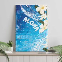 Aloha Hawaii Festive Canvas Wall Art Frangipani Lace Classic - Oceanic LT7 - Polynesian Pride