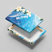 Aloha Hawaii Festive Canvas Wall Art Frangipani Lace Classic - Oceanic LT7 - Polynesian Pride