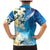 Aloha Hawaii Festive Family Matching Mermaid Dress and Hawaiian Shirt Frangipani Lace Classic - Oceanic