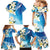 Aloha Hawaii Festive Family Matching Mermaid Dress and Hawaiian Shirt Frangipani Lace Classic - Oceanic