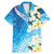 Aloha Hawaii Festive Family Matching Mermaid Dress and Hawaiian Shirt Frangipani Lace Classic - Oceanic