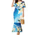 Aloha Hawaii Festive Family Matching Mermaid Dress and Hawaiian Shirt Frangipani Lace Classic - Oceanic