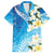 Aloha Hawaii Festive Family Matching Short Sleeve Bodycon Dress and Hawaiian Shirt Frangipani Lace Classic - Oceanic