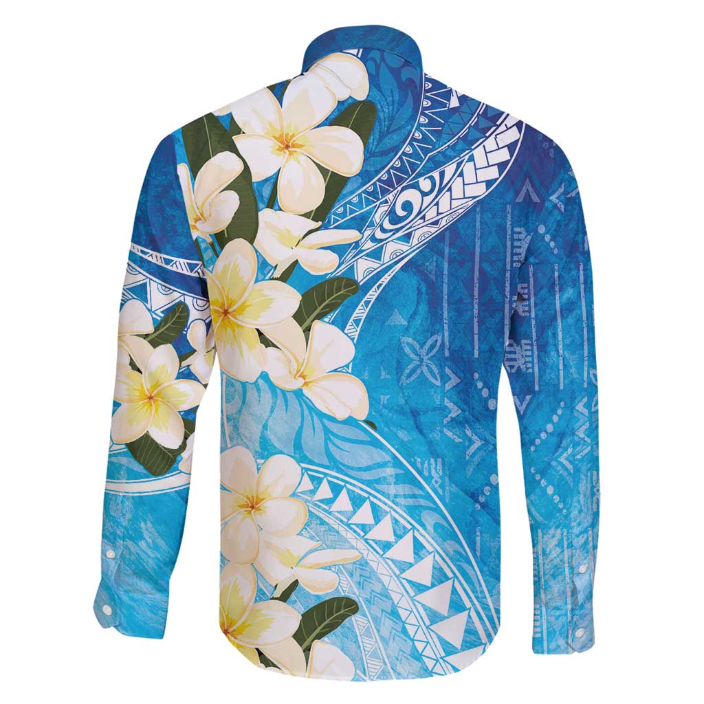 Aloha Hawaii Festive Family Matching Summer Maxi Dress and Hawaiian Shirt Frangipani Lace Classic - Oceanic LT7 - Polynesian Pride