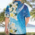 Aloha Hawaii Festive Hawaiian Shirt Frangipani Lace Classic - Oceanic