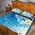 Aloha Hawaii Festive Quilt Bed Set Frangipani Lace Classic - Oceanic