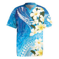 Aloha Hawaii Festive Rugby Jersey Frangipani Lace Classic - Oceanic