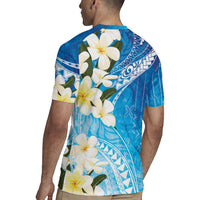 Aloha Hawaii Festive Rugby Jersey Frangipani Lace Classic - Oceanic