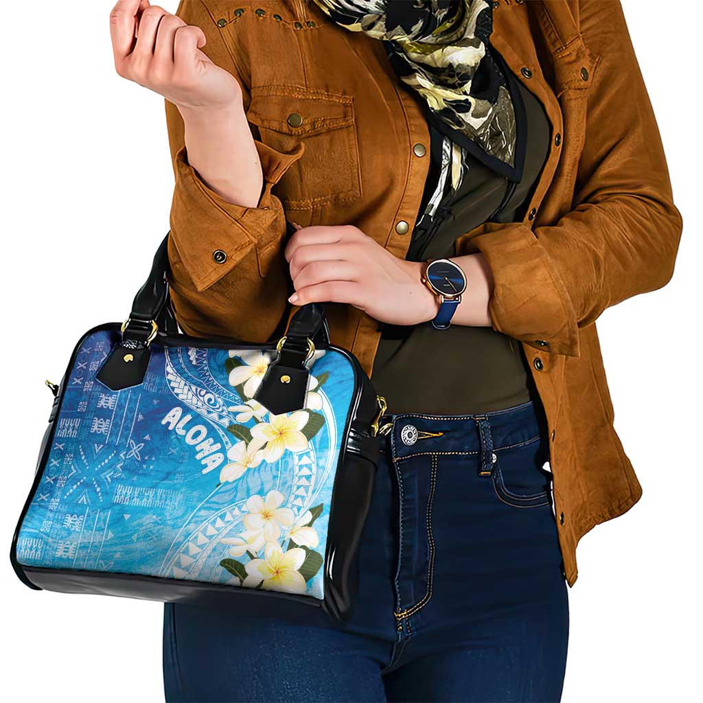 Aloha Hawaii Festive Shoulder Handbag Frangipani Lace Classic - Oceanic