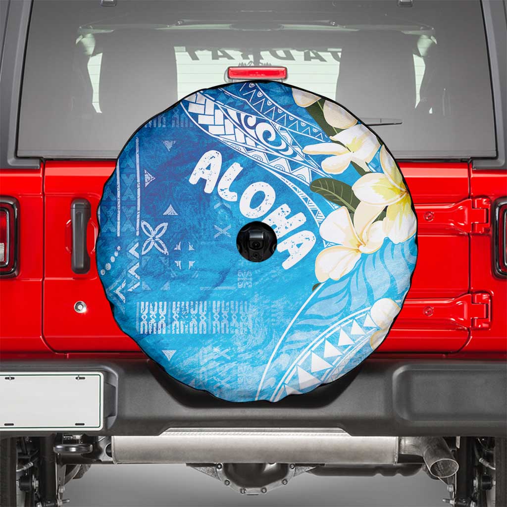 Aloha Hawaii Festive Spare Tire Cover Frangipani Lace Classic - Oceanic
