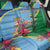 Personalized Malampa Fiji Day Together We Grow Back Car Seat Cover Special Tapa Mix - Polynesian Pride