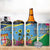 Personalized Malampa Fiji Day Together We Grow 4 in 1 Can Cooler Tumbler Special Tapa Mix - Polynesian Pride