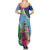 Personalized Malampa Fiji Day Together We Grow Family Matching Summer Maxi Dress and Hawaiian Shirt Special Tapa Mix - Polynesian Pride