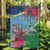 Personalized Malampa Fiji Day Together We Grow Garden Flag Special Tapa Mix - Polynesian Pride