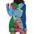 Personalized Malampa Fiji Day Together We Grow Hoodie Dress Special Tapa Mix - Polynesian Pride