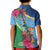 Personalized Malampa Fiji Day Together We Grow Kid Polo Shirt Special Tapa Mix - Polynesian Pride