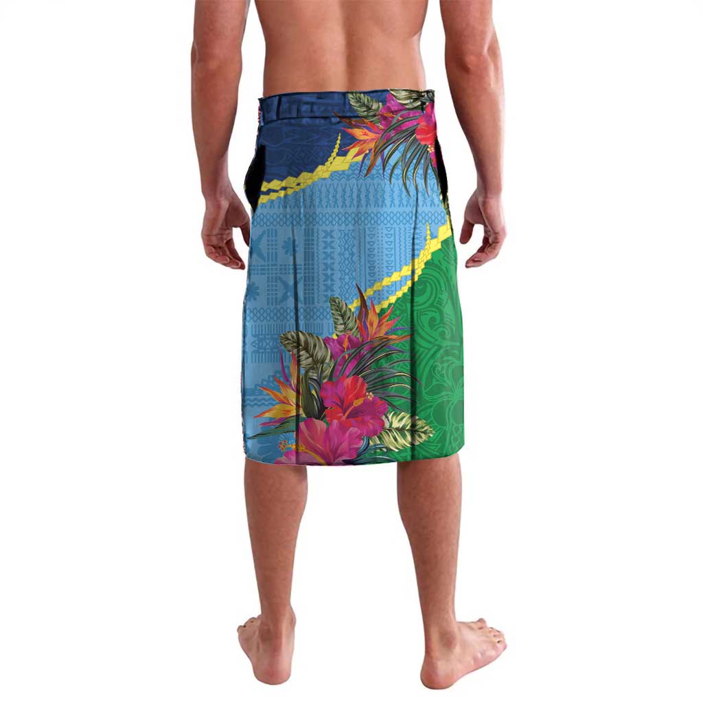 Personalized Malampa Fiji Day Together We Grow Lavalava Special Tapa Mix - Polynesian Pride