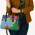 Personalized Malampa Fiji Day Together We Grow Leather Bag Special Tapa Mix - Polynesian Pride