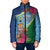 Personalized Malampa Fiji Day Together We Grow Padded Jacket Special Tapa Mix - Polynesian Pride
