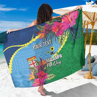Personalized Malampa Fiji Day Together We Grow Sarong Special Tapa Mix - Polynesian Pride