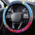 Malampa Fiji Day Together We Grow Steering Wheel Cover Special Tapa Mix - Polynesian Pride