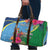 Personalized Malampa Fiji Day Together We Grow Travel Bag Special Tapa Mix - Polynesian Pride