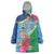 Personalized Malampa Fiji Day Together We Grow Wearable Blanket Hoodie Special Tapa Mix - Polynesian Pride