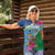 Personalized Malampa Fiji Day Together We Grow Women Polo Shirt Special Tapa Mix - Polynesian Pride