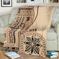Samoa Siapo Motif Blanket Classic Style LT7 - Polynesian Pride