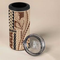 Samoa Siapo Motif 4 in 1 Can Cooler Tumbler Classic Style