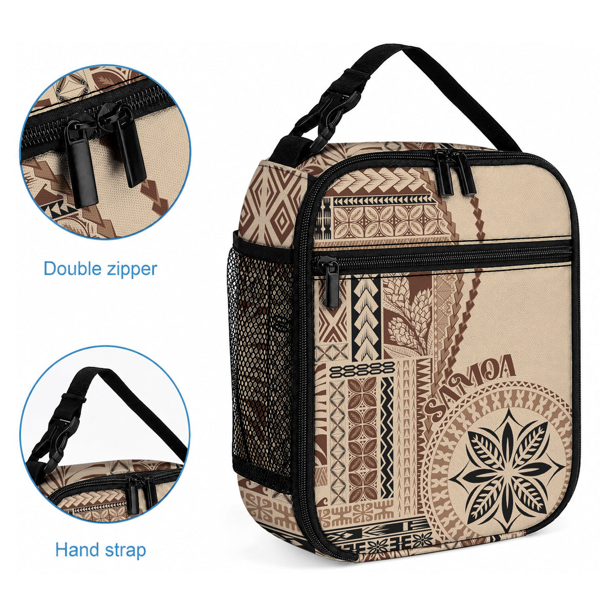 Samoa Siapo Motif Lunch Bag Classic Style