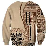 Samoa Siapo Motif Sweatshirt Classic Style LT7 - Polynesian Pride