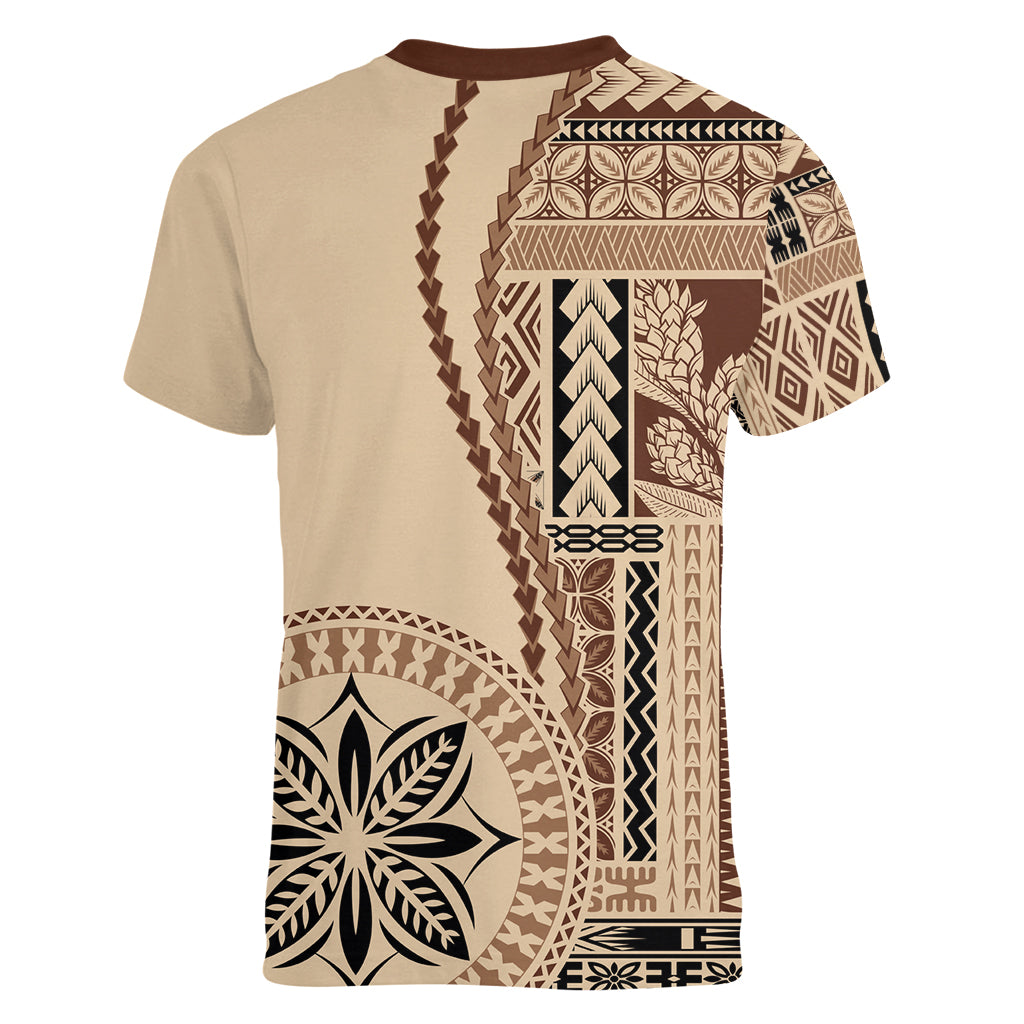 samoa-siapo-motif-women-v-neck-t-shirt-classic-style