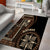 Samoa Siapo Motif Area Rug Classic Style - Black Ver LT7 - Polynesian Pride