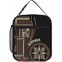 Samoa Siapo Motif Lunch Bag Classic Style - Black Ver