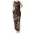 Samoa Siapo Motif Tank Maxi Dress Classic Style - Black Ver LT7 Women Black - Polynesian Pride