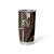 Samoa Siapo Motif Tumbler Cup Classic Style - Black Ver