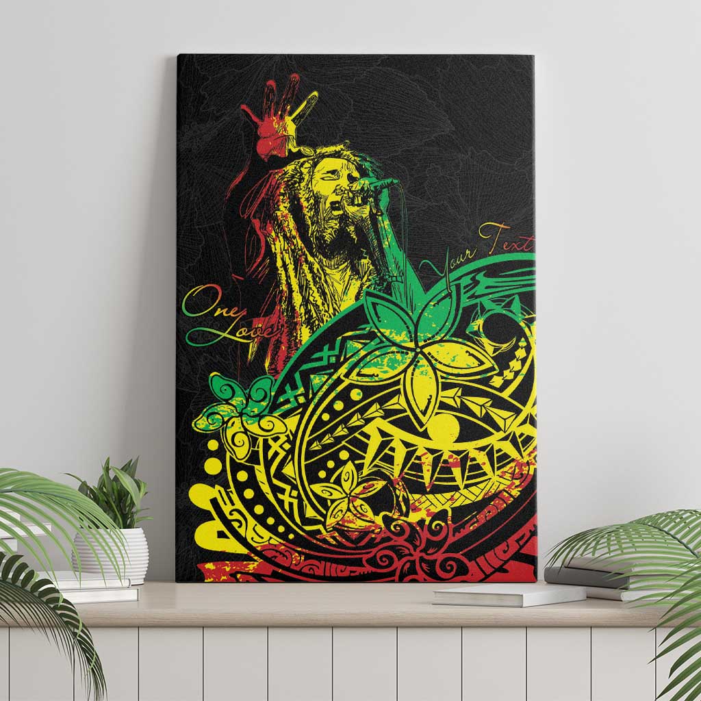 Personalised Reggae Jawaiian Festive Canvas Wall Art Mix Polynesian LT7 - Polynesian Pride