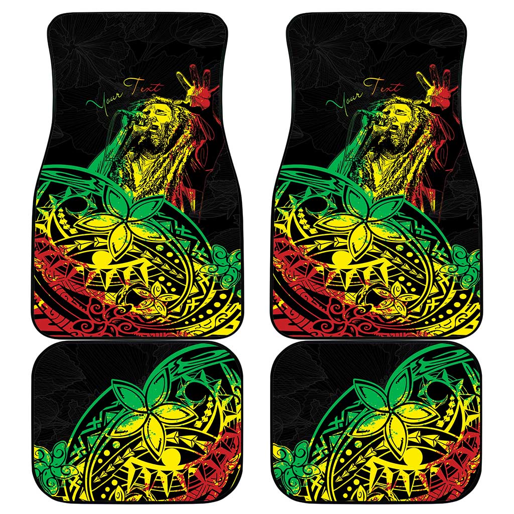 Personalised Reggae Jawaiian Festive Car Mats Mix Polynesian LT7 - Polynesian Pride
