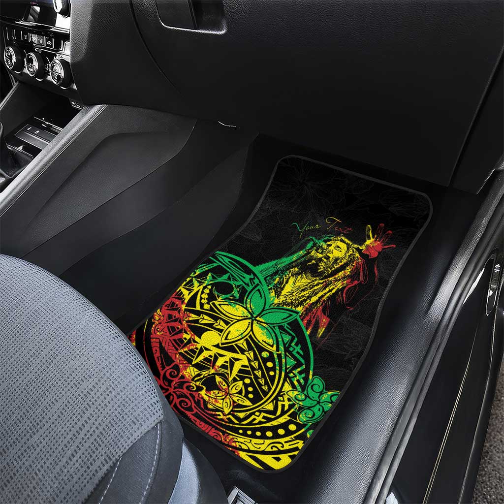 Personalised Reggae Jawaiian Festive Car Mats Mix Polynesian LT7 - Polynesian Pride