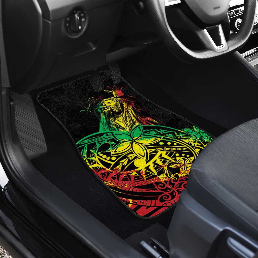 Personalised Reggae Jawaiian Festive Car Mats Mix Polynesian LT7 - Polynesian Pride