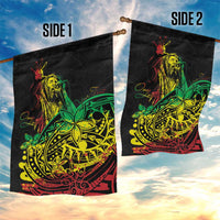 Personalised Reggae Jawaiian Festive Garden Flag Mix Polynesian LT7 - Polynesian Pride