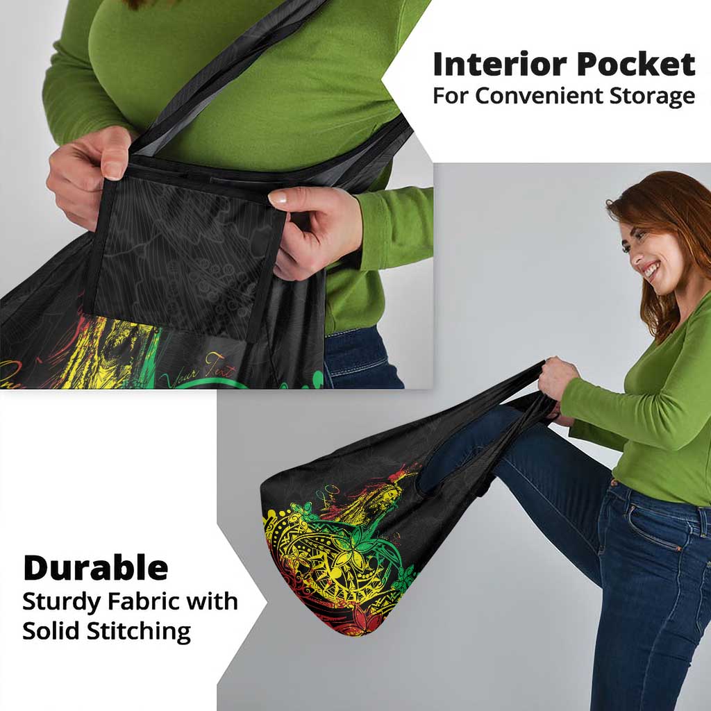 Personalised Reggae Jawaiian Festive Grocery Bag Mix Polynesian