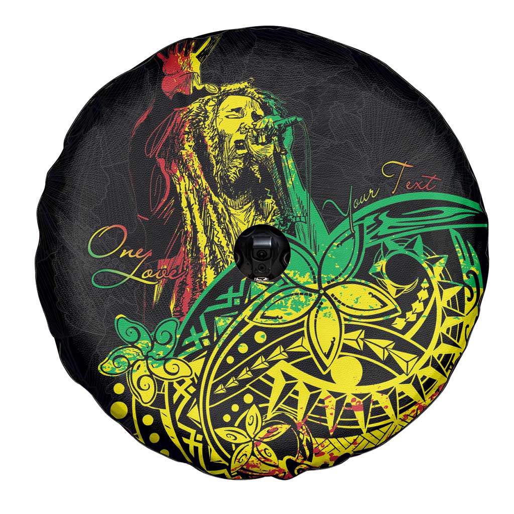 Personalised Reggae Jawaiian Festive Spare Tire Cover Mix Polynesian LT7 - Polynesian Pride