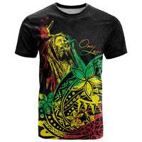 Personalised Reggae Jawaiian Festive T Shirt Mix Polynesian LT7 Reggae - Polynesian Pride