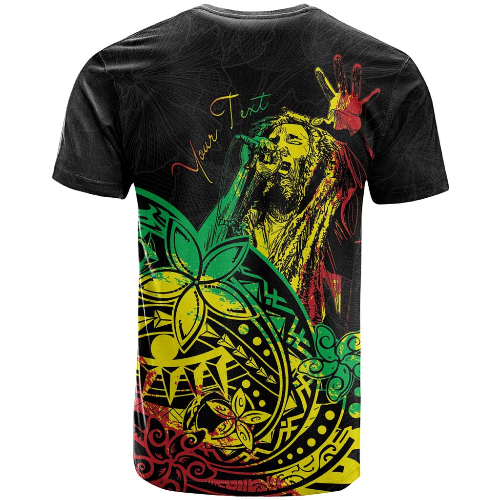 Personalised Reggae Jawaiian Festive T Shirt Mix Polynesian LT7 - Polynesian Pride