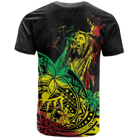 Personalised Reggae Jawaiian Festive T Shirt Mix Polynesian LT7 - Polynesian Pride